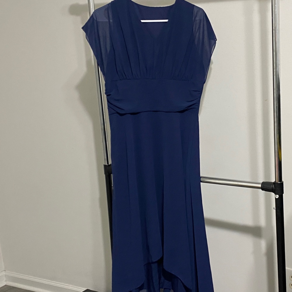 Elegant Blue Evening Dress